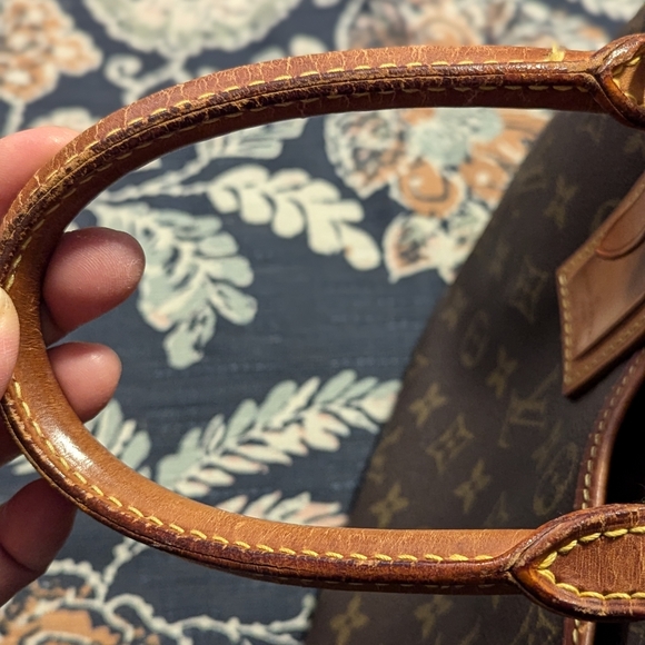 Louis Vuitton Vintage Monogram Canvas Deauville Satchel - Picture 16 of 17